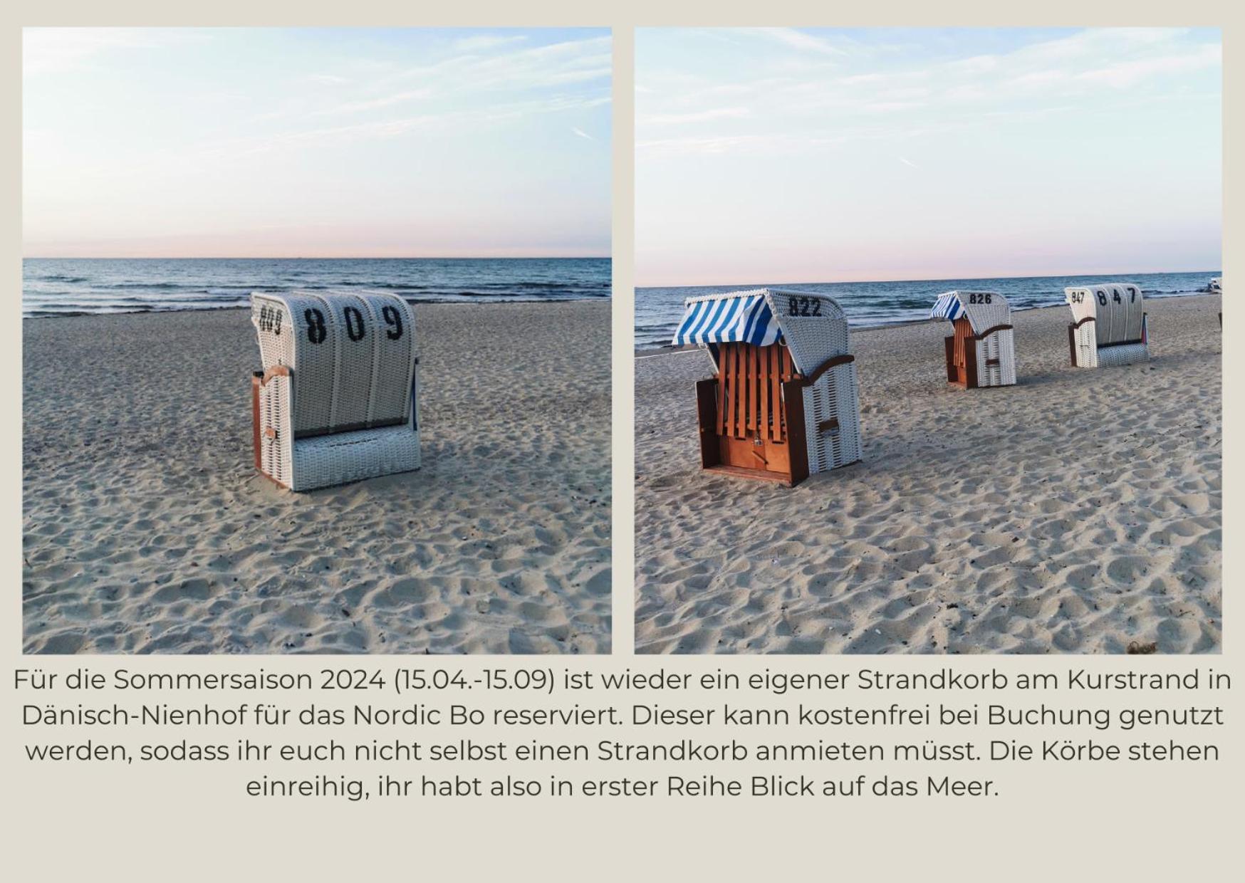 Nordic Bo -Wellen Wald Und Wilde Kueste- Strandnahe Doppelhaushaelfte Mit Waldterrasse Surendorf 외부 사진